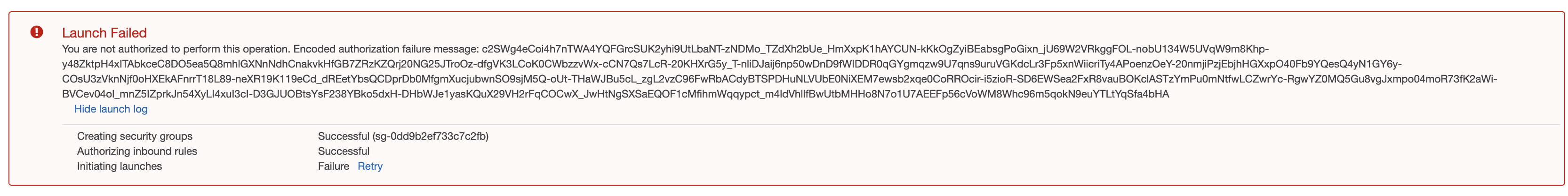 Invalid EC2 Instance Type